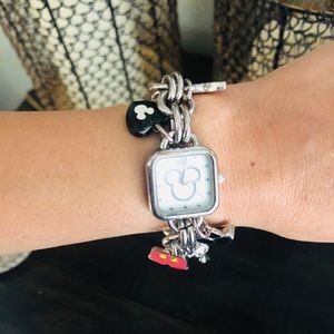 Disney Accessories - Mickey Mouse Charm Bracelet Watch🎀 Disney Accessories - Mickey Mouse Charm Bracelet Watch🎀